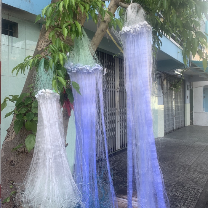 Lưới giăng cá lòng tong